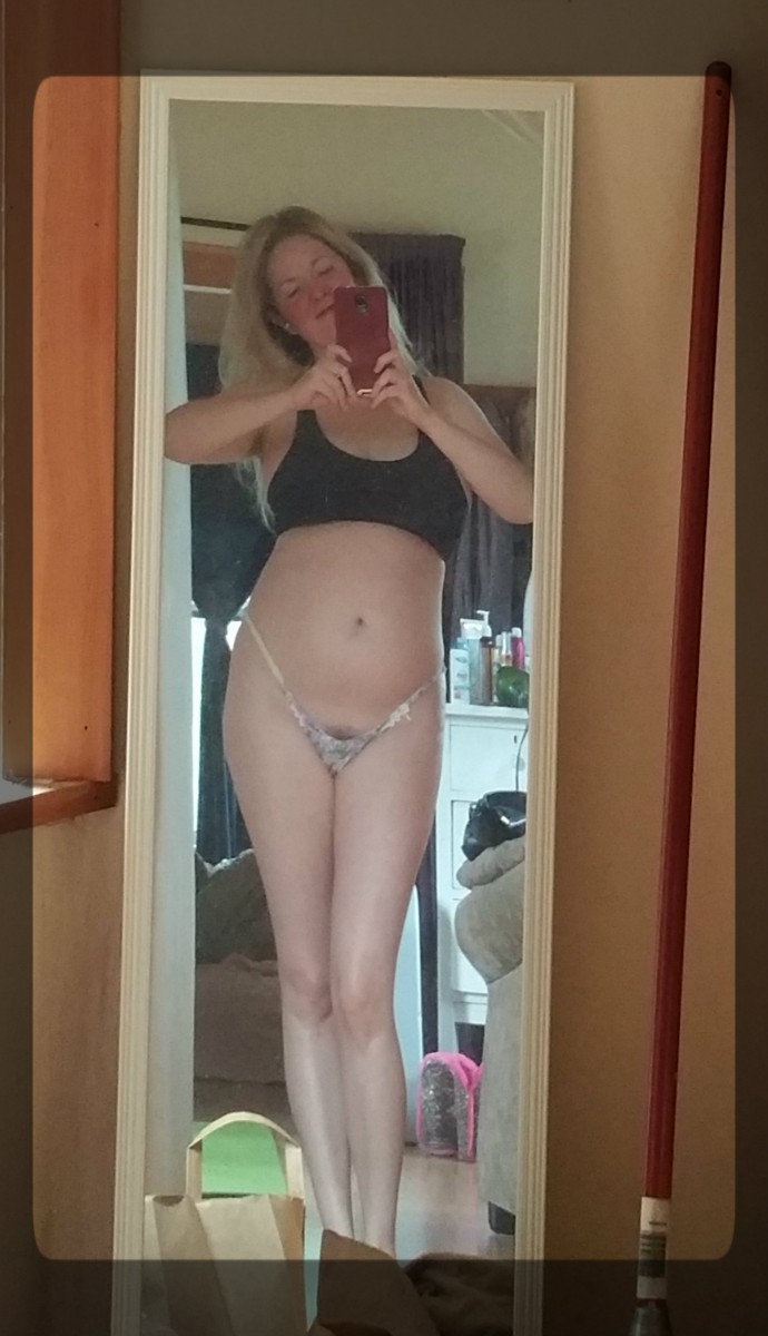 Trixie in Sports Bra & String Bikini Panty