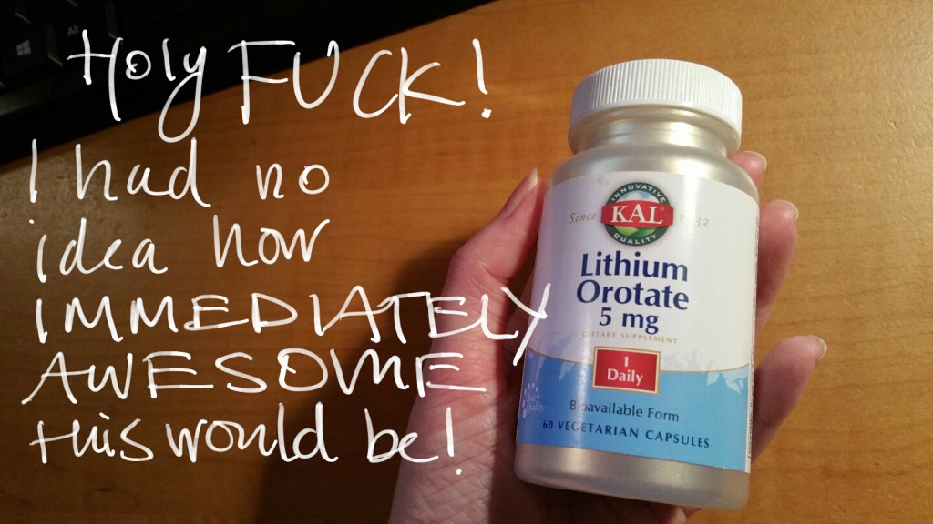 lithium orotate nutritional supplement
